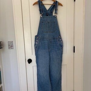 Gap Light Indigo Wide Leg Overall M $30
